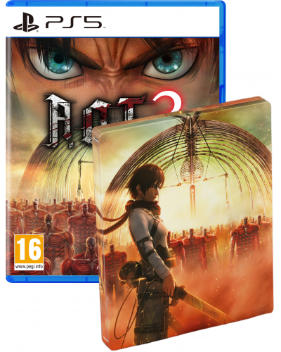 Attack on Titan 3 Steelbook Launch Edition PS5
