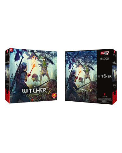 Puzzle Gaming The Witcher (Wiedźmin) Leshen 1000 elementów
