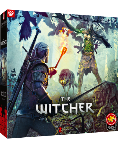 Puzzle Gaming The Witcher (Wiedźmin) Leshen 1000 elementów