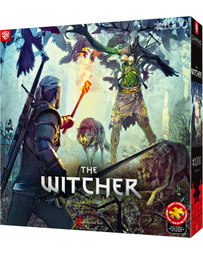 Puzzle Gaming The Witcher (Wiedźmin) Leshen 1000 elementów