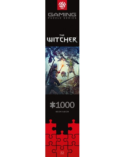 Puzzle Gaming The Witcher (Wiedźmin) Leshen 1000 elementów