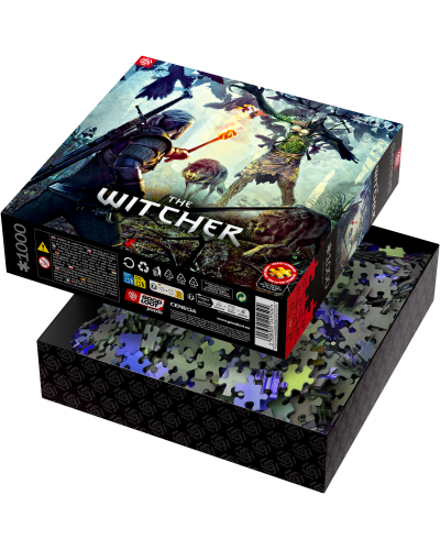 Puzzle Gaming The Witcher (Wiedźmin) Leshen 1000 elementów