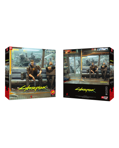 Puzzle Gaming Cyberpunk 2077 Metro 1000 elementów