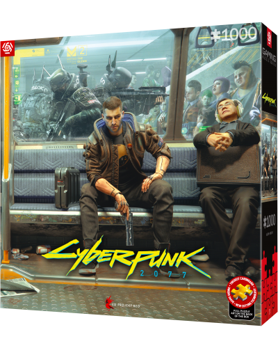 Puzzle Gaming Cyberpunk 2077 Metro 1000 elementów