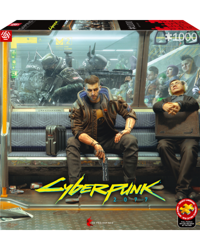 Puzzle Gaming Cyberpunk 2077 Metro 1000 elementów