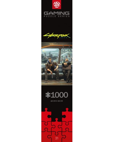 Puzzle Gaming Cyberpunk 2077 Metro 1000 elementów