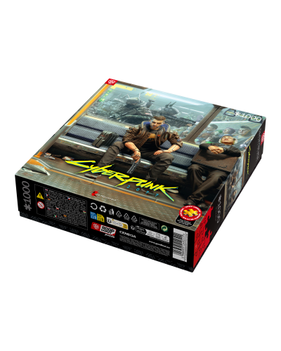 Puzzle Gaming Cyberpunk 2077 Metro 1000 elementów