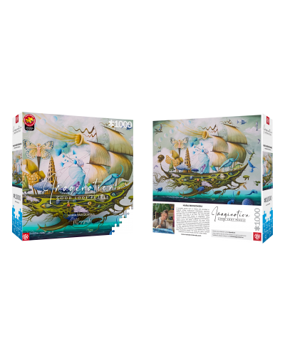 Puzzle Imagination Maria Brzozowska Marzanna's Farewell 1000 elementów