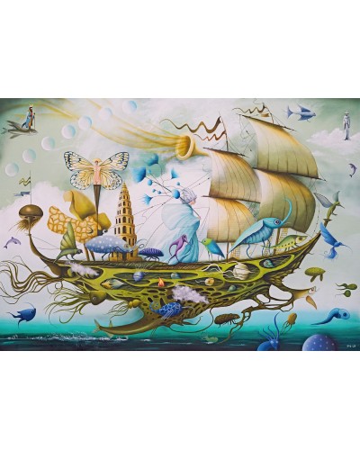 Puzzle Imagination Maria Brzozowska Marzanna's Farewell 1000 elementów