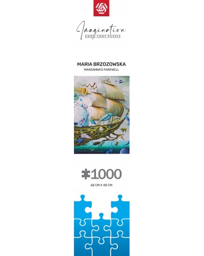 Puzzle Imagination Maria Brzozowska Marzanna's Farewell 1000 elementów