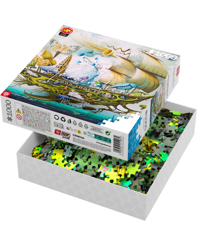 Puzzle Imagination Maria Brzozowska Marzanna's Farewell 1000 elementów