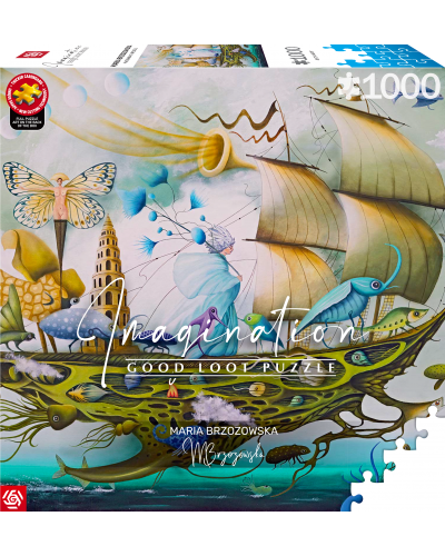 Puzzle Imagination Maria Brzozowska Marzanna's Farewell 1000 elementów