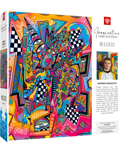 Puzzle Imagination Nikodem Szewczyk Krabonszcz I'm really trying 1000 elementów Puzzle Imagination Nikodem Szewczyk Krabonszcz I'm really trying 1000 elementów