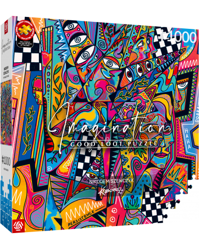 Puzzle Imagination Nikodem Szewczyk Krabonszcz I'm really trying 1000 elementów Puzzle Imagination Nikodem Szewczyk Krabonszcz I'm really trying 1000 elementów