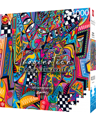 Puzzle Imagination Nikodem Szewczyk Krabonszcz I'm really trying 1000 elementów Puzzle Imagination Nikodem Szewczyk Krabonszcz I'm really trying 1000 elementów