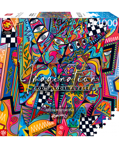 Puzzle Imagination Nikodem Szewczyk Krabonszcz I'm really trying 1000 elementów Puzzle Imagination Nikodem Szewczyk Krabonszcz I'm really trying 1000 elementów
