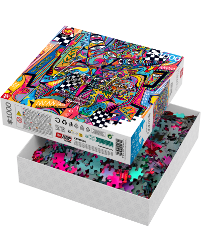 Puzzle Imagination Nikodem Szewczyk Krabonszcz I'm really trying 1000 elementów Puzzle Imagination Nikodem Szewczyk Krabonszcz I'm really trying 1000 elementów