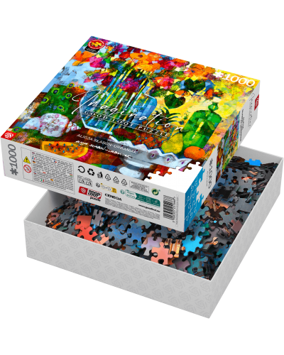 Puzzle Imagination Alicja Słaboń-Urbaniak Jesienny Stół / Autumn Table 1000 elementów