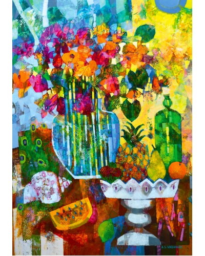 Puzzle Imagination Alicja Słaboń-Urbaniak Jesienny Stół / Autumn Table 1000 elementów