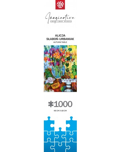Puzzle Imagination Alicja Słaboń-Urbaniak Jesienny Stół / Autumn Table 1000 elementów