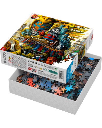 Puzzle Imagination Roch Urbaniak Gezelth Słoneczny Błazen / Gezeleth The Sun Jester 1000 elementów