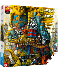 Puzzle Imagination Roch Urbaniak Gezelth Słoneczny Błazen / Gezeleth The Sun Jester 1000 elementów