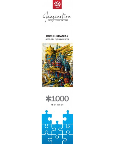 Puzzle Imagination Roch Urbaniak Gezelth Słoneczny Błazen / Gezeleth The Sun Jester 1000 elementów