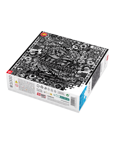 Puzzle Imagination Dominika Wilk Monochrome Eden 1000 elementów
