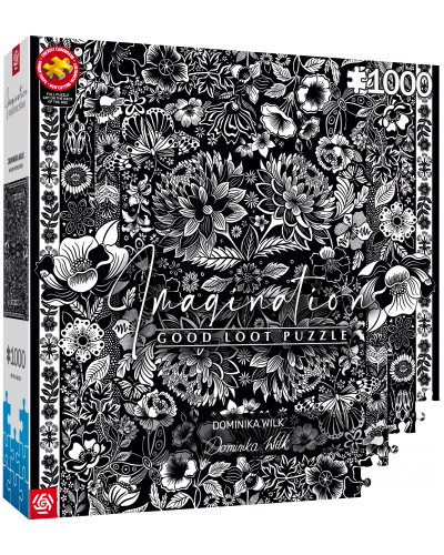 Puzzle Imagination Dominika Wilk Monochrome Eden 1000 elementów