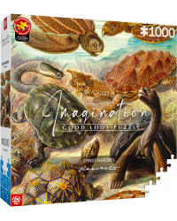 Puzzle Imagination Ernst Haeckel Chelonia / Żółwie morskie 1000 elementów