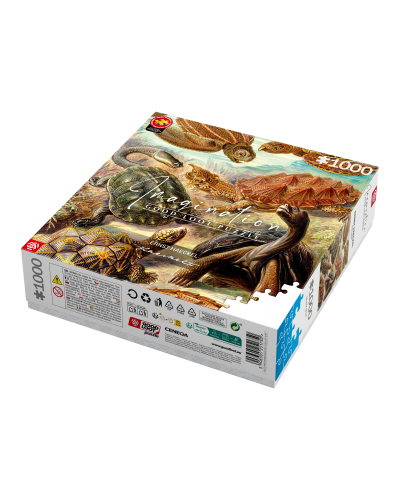 Puzzle Imagination Ernst Haeckel Chelonia / Żółwie morskie 1000 elementów Puzzle Imagination Ernst Haeckel Chelonia / Żółwie morskie 1000 elementów