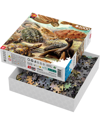 Puzzle Imagination Ernst Haeckel Chelonia / Żółwie morskie 1000 elementów Puzzle Imagination Ernst Haeckel Chelonia / Żółwie morskie 1000 elementów