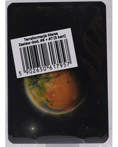 Terraformacja Marsa Zestaw dodatkowy #6 i #7 (5 kart)