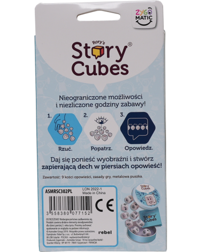 Story Cubes Akcje (nowa edycja) Story Cubes Akcje (nowa edycja)