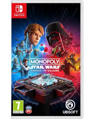 Monopoly Star Wars Heroes vs Villains Nintendo Switch + bonus premierowy Monopoly Star Wars Heroes vs Villains Nintendo Switch + bonus premierowy