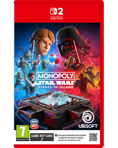 Monopoly Star Wars Heroes vs Villains Nintendo Switch 2 + bonus premierowy Monopoly Star Wars Heroes vs Villains Nintendo Switch 2 + bonus premierowy