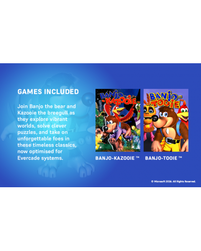 Banjo-Kazooie Double Pack Evercade