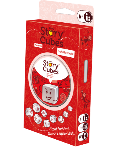 Story Cubes Bohaterowie (nowa edycja) Story Cubes Bohaterowie (nowa edycja)