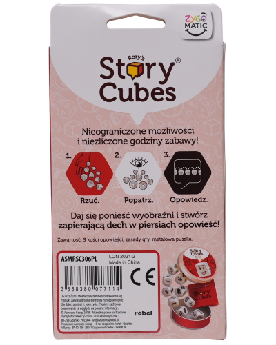 Story Cubes Bohaterowie (nowa edycja) Story Cubes Bohaterowie (nowa edycja)