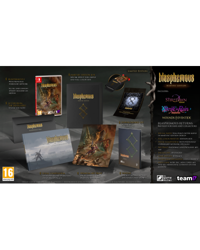 Blasphemous Martyr's Limited Edition Nintendo Switch