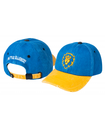 Czapka z daszkiem World of Warcraft For The Alliance Baseball Cap Czapka z daszkiem World of Warcraft For The Alliance Baseball Cap