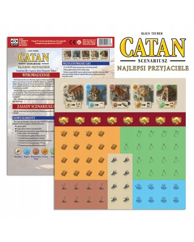 CATAN Scenariusz Najlepsi Przyjaciele 