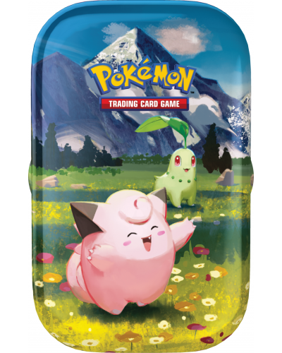 Pokémon TCG Mega Evolutions - Ascended Heroes - Mini tin - Clefairy/Chikorita Pokémon TCG Mega Evolutions - Ascended Heroes - Mini tin - Clefairy/Chikorita