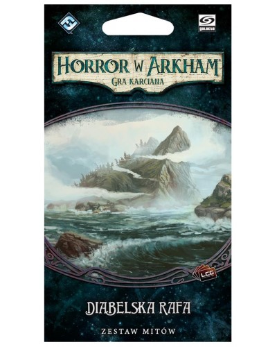 Horror w Arkham LCG Diabelska Rafa Gra karciana Rozszerzenie PL