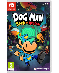 Dog Man Bark in Action Nintendo Switch