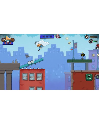 Dog Man Bark in Action Nintendo Switch
