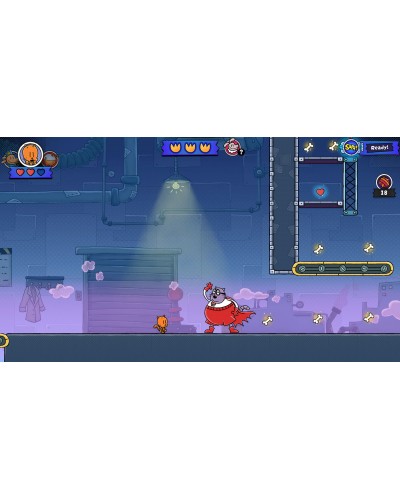 Dog Man Bark in Action Nintendo Switch