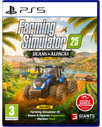 Farming Simulator 25 Beans & Alpacas Edition PS5 + Bonus premierowy