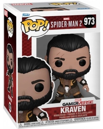 Figurka POP Games Spider-Man 2 Kraven Bobblehead 973 Promocja Good Loot