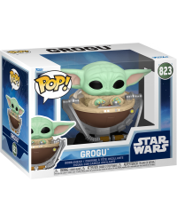 Figurka POP Star Wars The Mandalorian & Grogu Grogu in Pram BobbleHead 823